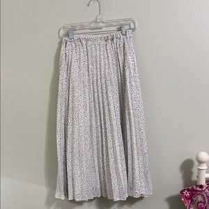 A New Day Black and White A-Line Skirt